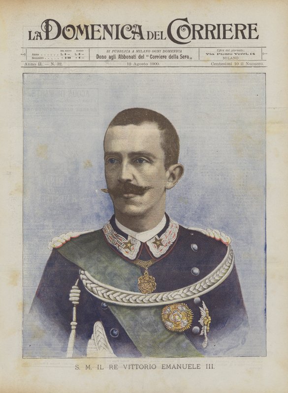 SM King Vittorio Emanuele III 作者 阿基里·贝尔特拉姆（Achille Beltrame）