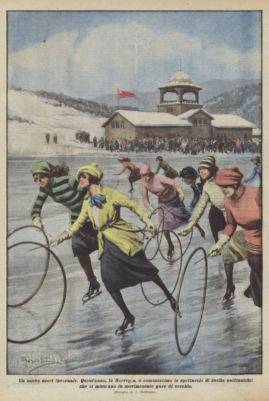 一项新的冬季运动 作者 阿基里·贝尔特拉姆（Achille Beltrame）