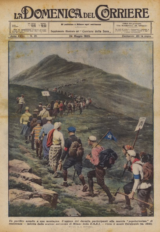 对山的和平攻击 作者 阿基里·贝尔特拉姆（Achille Beltrame）
