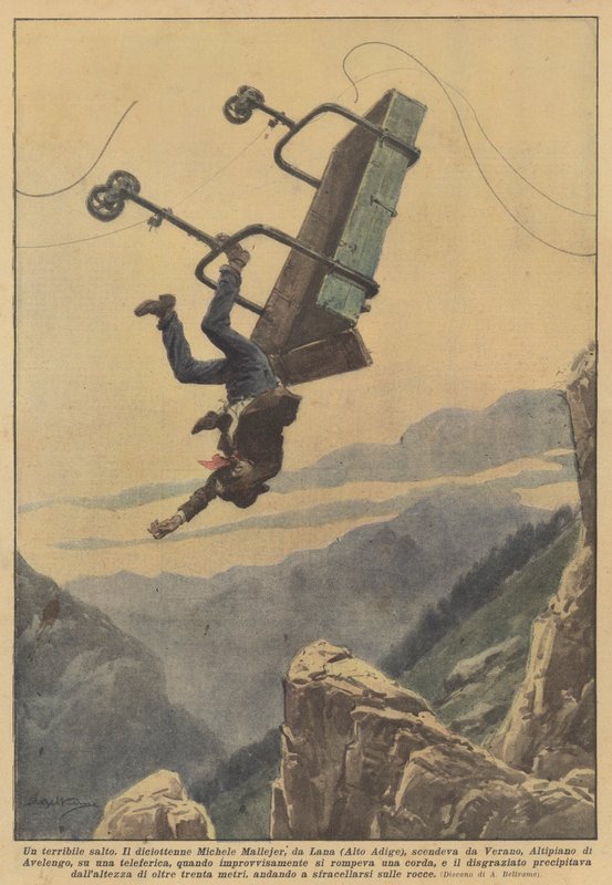 一个可怕的飞跃 作者 阿基里·贝尔特拉姆（Achille Beltrame）