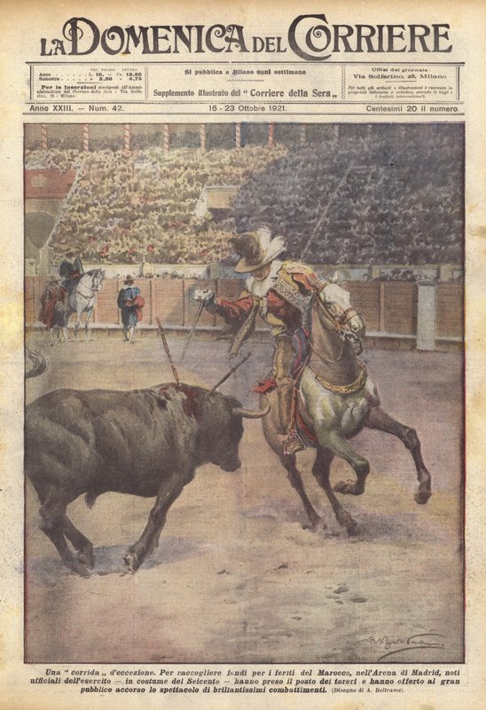 一个corrida deccezione 作者 阿基里·贝尔特拉姆（Achille Beltrame）
