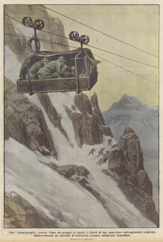 空中无畏 作者 阿基里·贝尔特拉姆（Achille Beltrame）