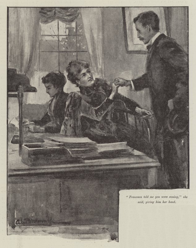 The Rebel Queen，由Walter Besant撰写 作者 阿道夫·伯肯鲁斯（Adolphe Birkenruth）
