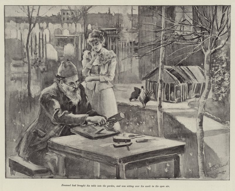 The Rebel Queen，由Walter Besant撰写 作者 阿道夫·伯肯鲁斯（Adolphe Birkenruth）