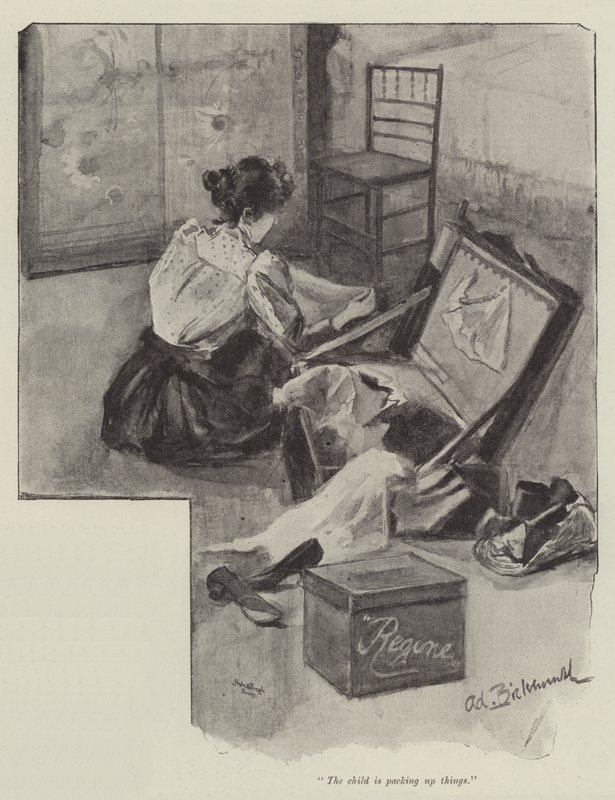 The Rebel Queen，由Walter Besant撰写 作者 阿道夫·伯肯鲁斯（Adolphe Birkenruth）