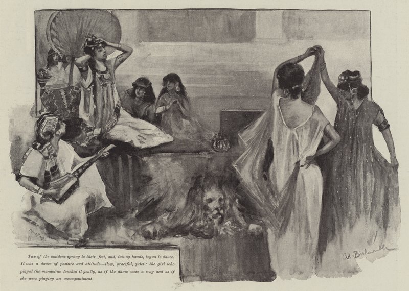 The Rebel Queen，由Walter Besant撰写 作者 阿道夫·伯肯鲁斯（Adolphe Birkenruth）