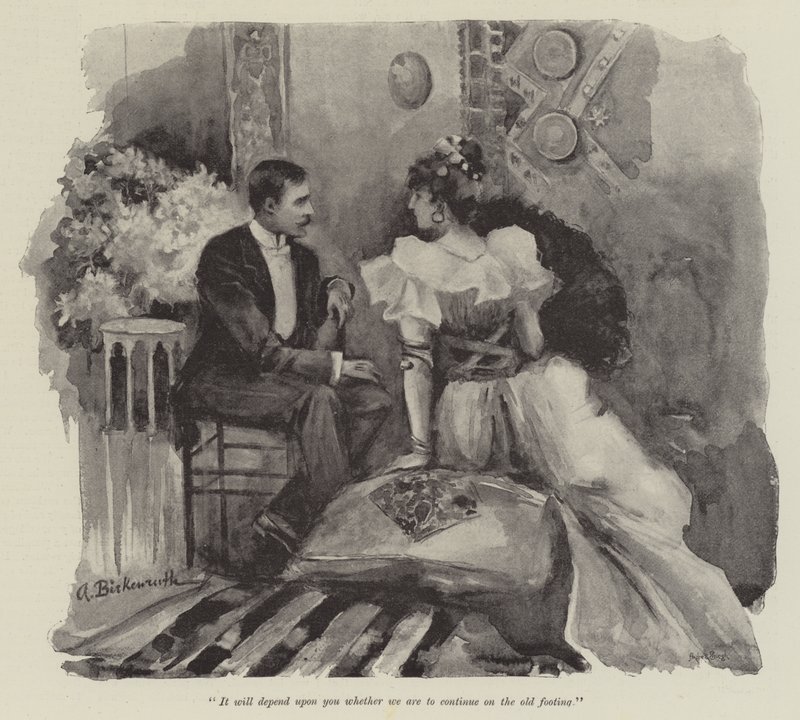 The Rebel Queen，由Walter Besant撰写 作者 阿道夫·伯肯鲁斯（Adolphe Birkenruth）