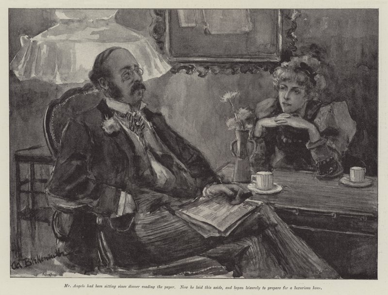 The Rebel Queen，由Walter Besant撰写 作者 阿道夫·伯肯鲁斯（Adolphe Birkenruth）