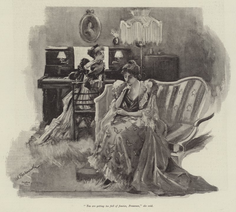 The Rebel Queen，由Walter Besant撰写 作者 阿道夫·伯肯鲁斯（Adolphe Birkenruth）