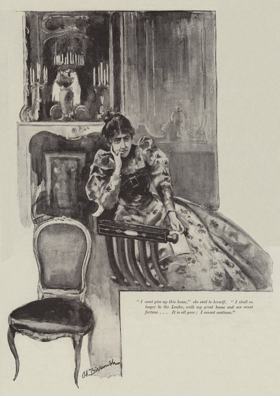 The Rebel Queen，由Walter Besant撰写 作者 阿道夫·伯肯鲁斯（Adolphe Birkenruth）