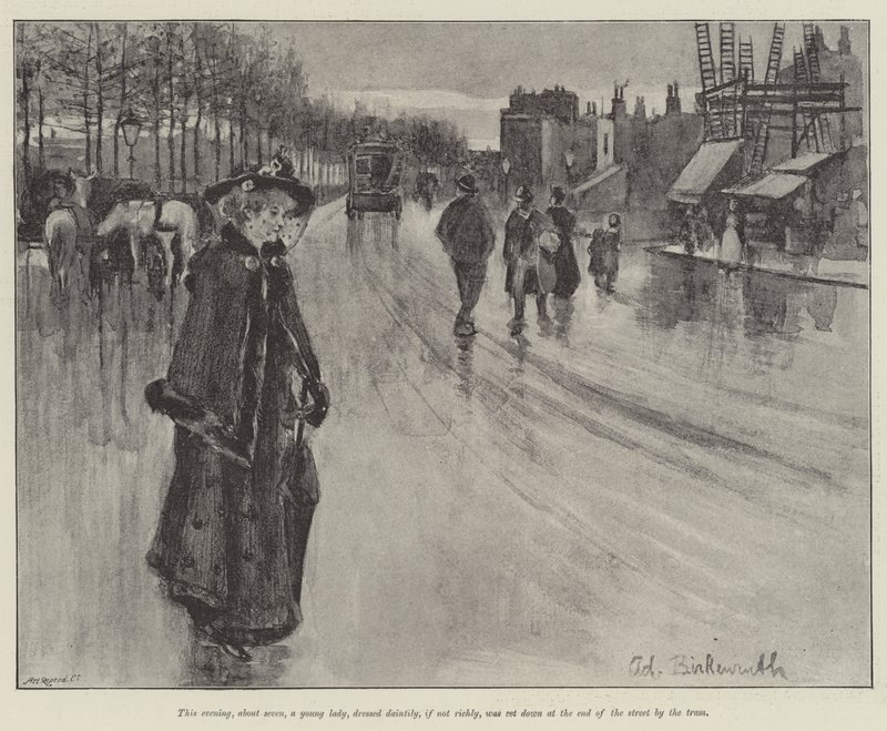 The Rebel Queen，由Walter Besant撰写 作者 阿道夫·伯肯鲁斯（Adolphe Birkenruth）