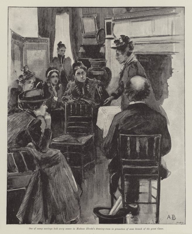 The Rebel Queen，由Walter Besant撰写 作者 阿道夫·伯肯鲁斯（Adolphe Birkenruth）