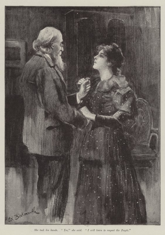 The Rebel Queen，由Walter Besant撰写 作者 阿道夫·伯肯鲁斯（Adolphe Birkenruth）