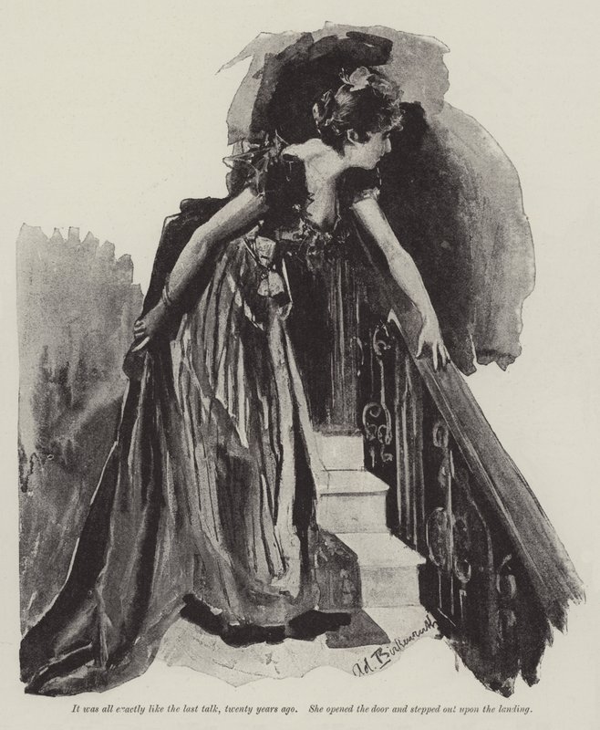 The Rebel Queen，由Walter Besant撰写 作者 阿道夫·伯肯鲁斯（Adolphe Birkenruth）