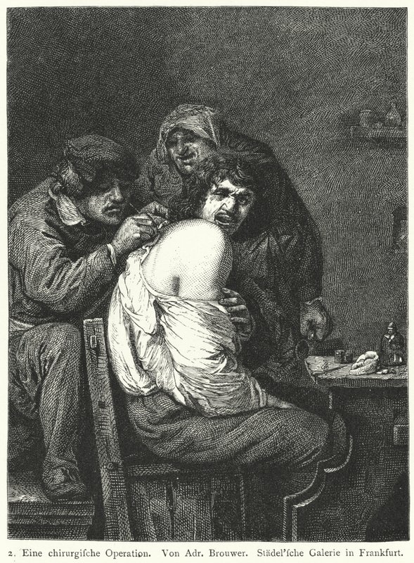 背部操作 作者 Adriaen（之后）Brouwer