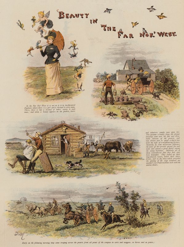 Far Nor&39;West（chromolitho）的美丽 作者 艾德里安·伊曼纽尔·玛丽