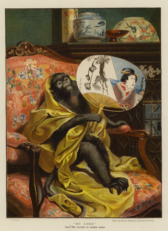 我的主（chromolitho） 作者 艾德里安·伊曼纽尔·玛丽