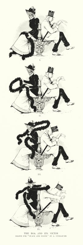 蟒蛇和它的受害者（雕刻） 作者 阿尔伯特·纪尧姆
