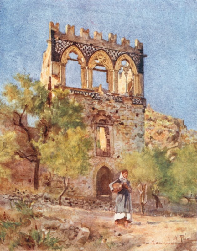 Badia Vecchia，陶尔米纳 作者 阿尔贝托·比萨