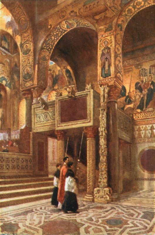 Capella Palatina，巴勒莫 作者 阿尔贝托·比萨