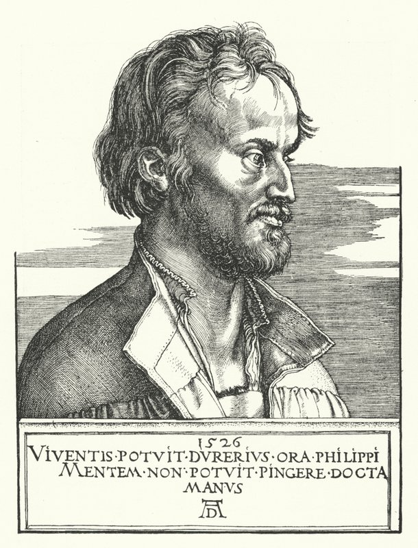 Philipp Melanchthon，德国路德教改革家 作者 阿尔布雷希特丢勒