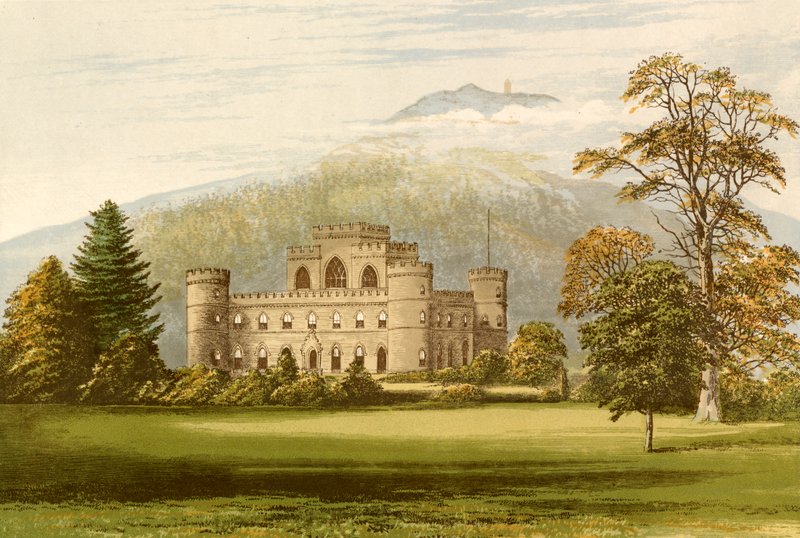 Inveraray城堡 作者 亚历山大·弗朗西斯·莱登