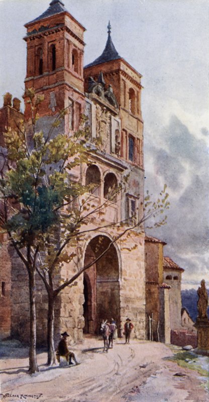Puerta Del Cambron, Toledo (colour litho) 作者 亚历山大·华莱士·雷明顿