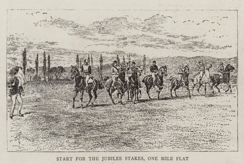 Jldilee Stakes，One Mile Flat开始 作者 阿尔弗雷德·尚特雷·科博尔德
