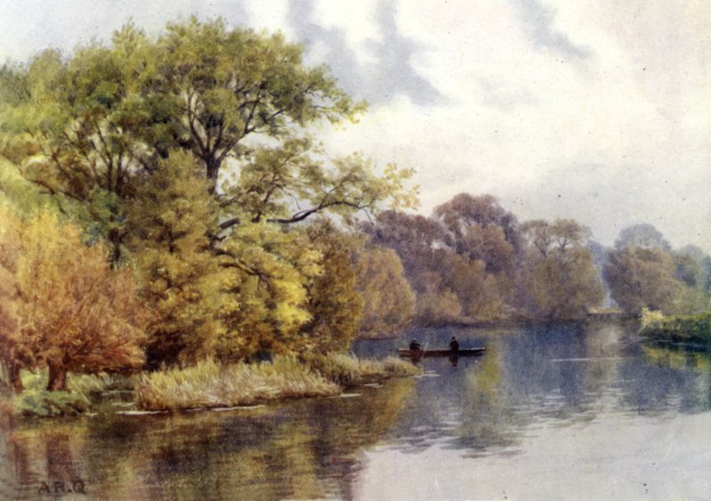 Mapledurham Woods 作者 阿尔弗雷德·罗伯特·昆顿