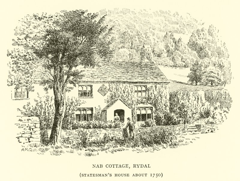 Nab Cottage，Rydal 作者 阿尔弗雷德·罗伯特·昆顿