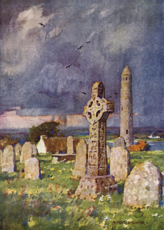 Clonmacnoise，罗斯康芒郡 作者 阿尔弗雷德·希顿·库珀