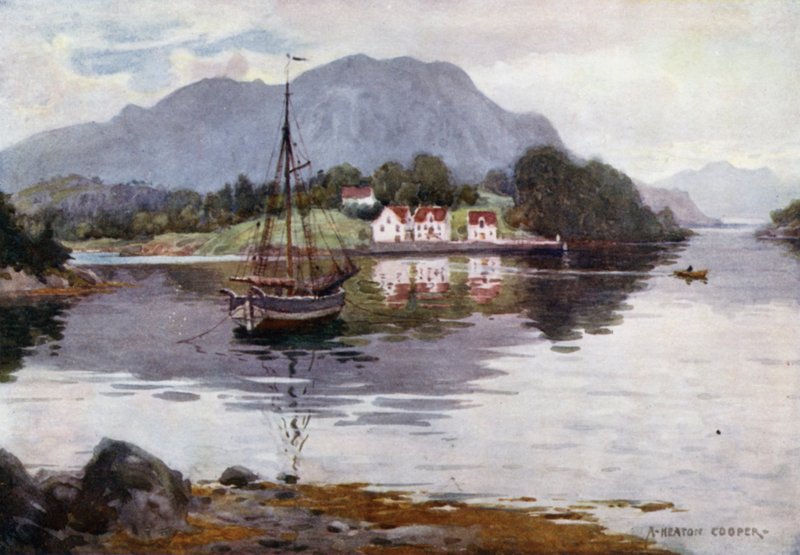 Godosund，哈当厄尔峡湾 作者 阿尔弗雷德·希顿·库珀