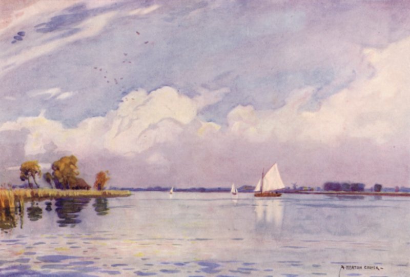 Hickling Broad，诺福克 作者 阿尔弗雷德·希顿·库珀