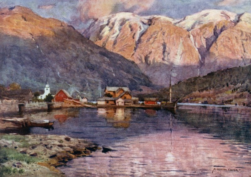 Ulvik，Hardanger Fjord 作者 阿尔弗雷德·希顿·库珀