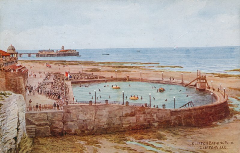 Clifton Bathing Pool，克利夫顿维尔 作者 阿尔弗雷德·罗伯特·昆顿