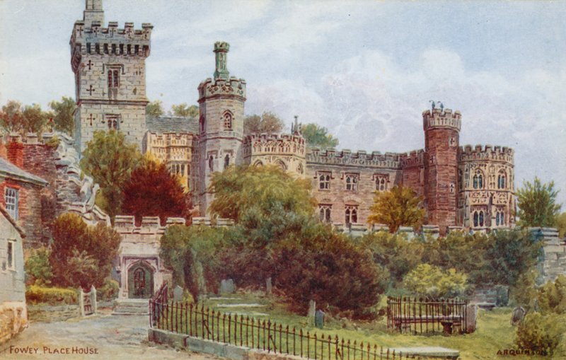 Fowey，Place House 作者 阿尔弗雷德·罗伯特·昆顿