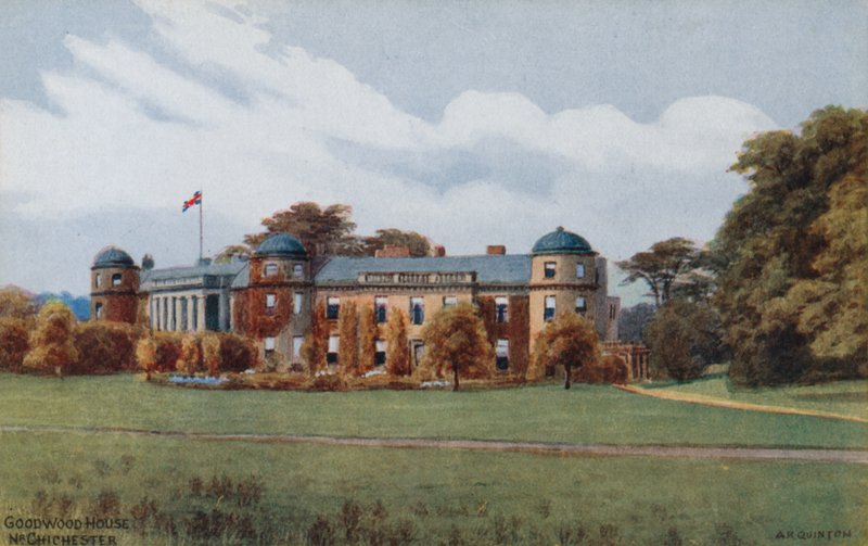 Goodwood House，Nr Chichester 作者 阿尔弗雷德·罗伯特·昆顿
