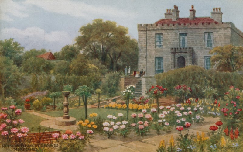 Heysham Pleasure Grounds，莫克姆 作者 阿尔弗雷德·罗伯特·昆顿
