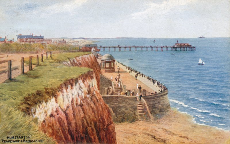 Hunstanton，Promenade和Brandstand 作者 阿尔弗雷德·罗伯特·昆顿