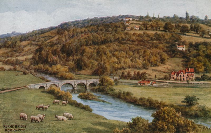 Kerne Bridge，Ross-on-Wye 作者 阿尔弗雷德·罗伯特·昆顿