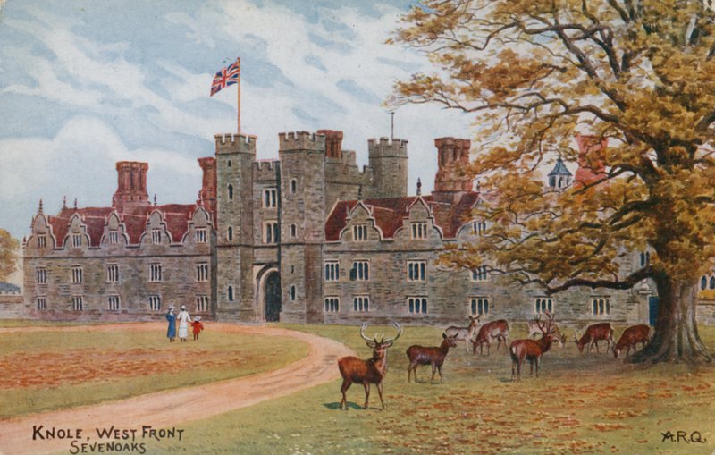 Knole，West Front，Sevenoaks 作者 阿尔弗雷德·罗伯特·昆顿