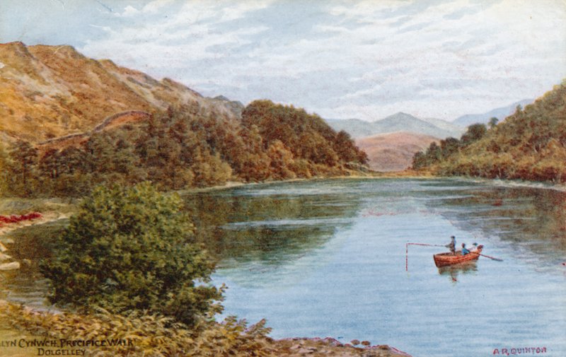 Llyn Cynwch，Precipice Walk，Dolgelley 作者 阿尔弗雷德·罗伯特·昆顿