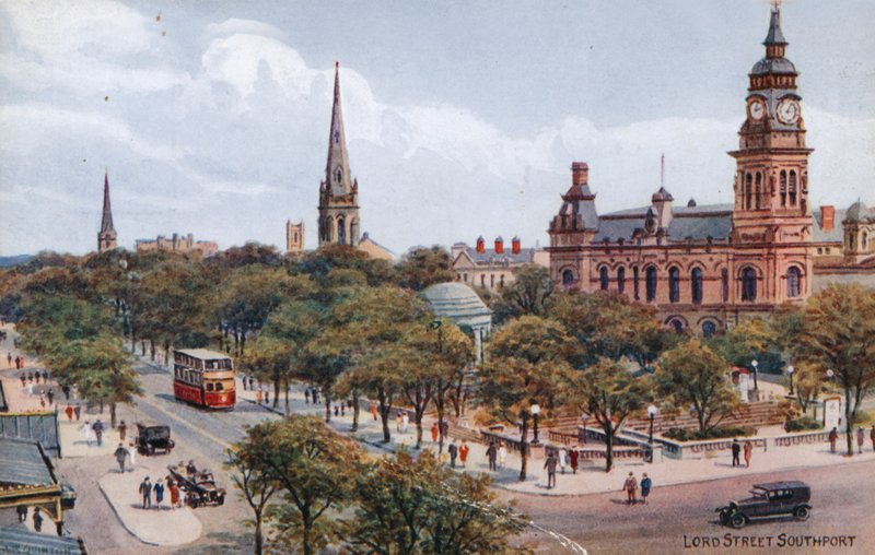 Lord Street，Southport 作者 阿尔弗雷德·罗伯特·昆顿