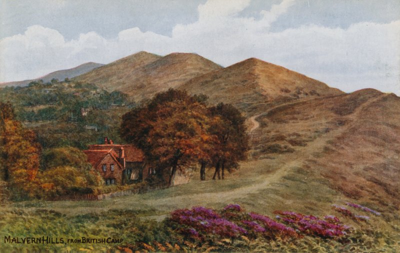 Malvern Hills，来自英国营地 作者 阿尔弗雷德·罗伯特·昆顿