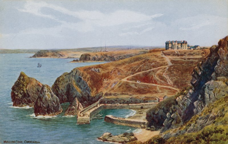 Mullion Cove，康沃尔郡 作者 阿尔弗雷德·罗伯特·昆顿