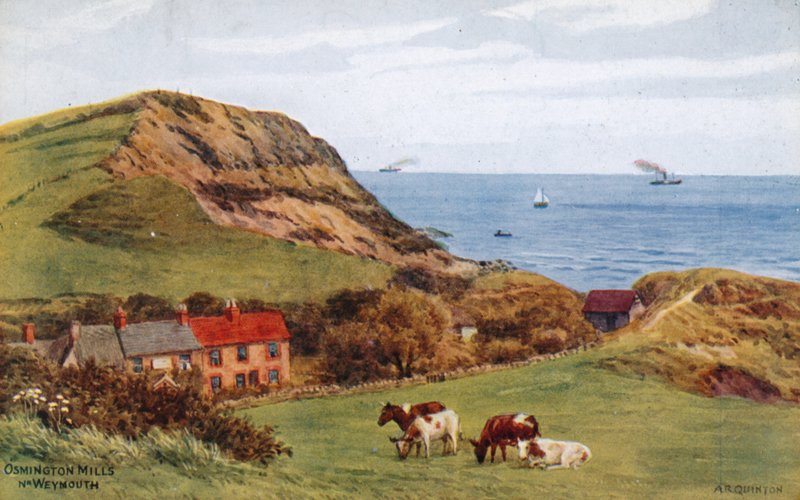 Osmington Mills，Nr Weymouth 作者 阿尔弗雷德·罗伯特·昆顿