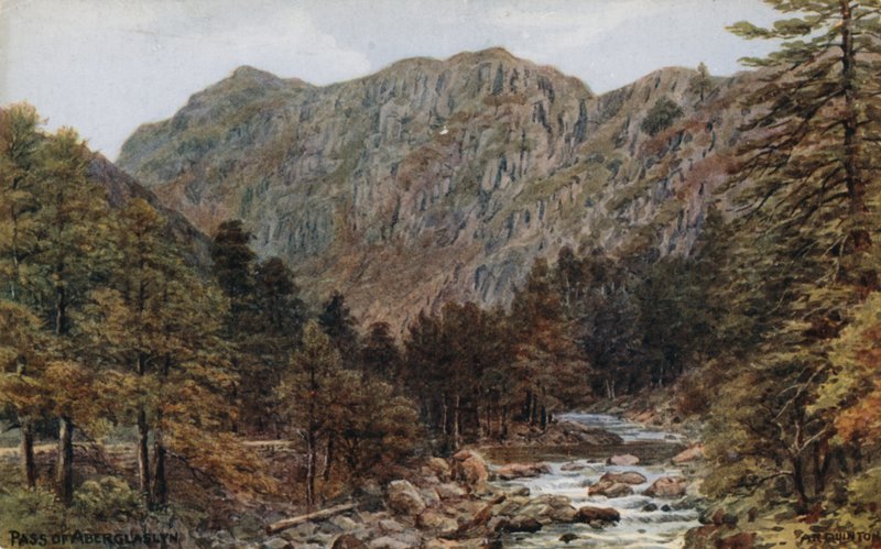 Aberglaslyn的通行证 作者 阿尔弗雷德·罗伯特·昆顿