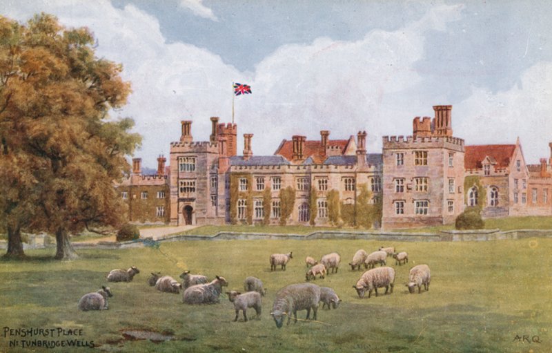 Penshurst Place，靠近Tunbridge Wells 作者 阿尔弗雷德·罗伯特·昆顿