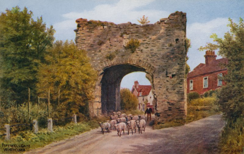 Pipewell Gate，Winchelsea 作者 阿尔弗雷德·罗伯特·昆顿