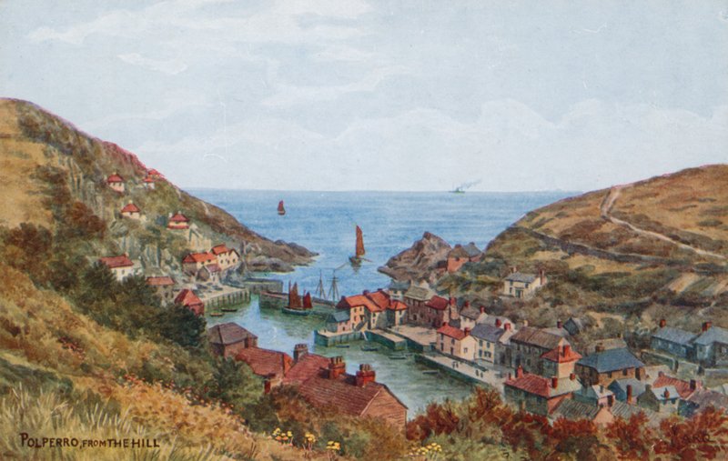 Polperro，来自希尔 作者 阿尔弗雷德·罗伯特·昆顿